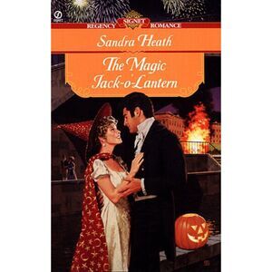 Magic Jack O'lantern by Sandra Heath 1999 Mass Mkt Halloween Novel Fall Romance